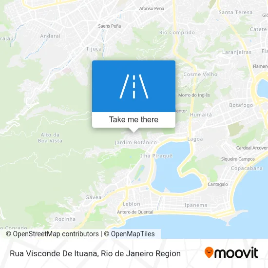 Rua Visconde De Ituana map