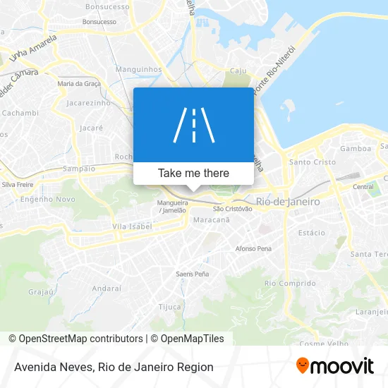 Avenida Neves map