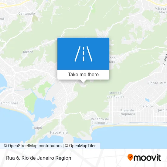 Rua 6 map