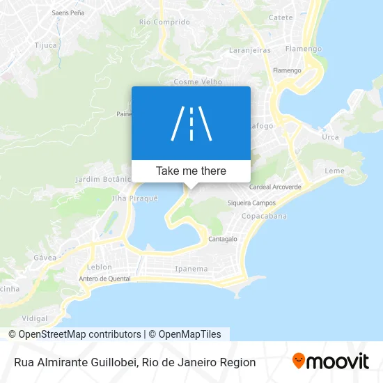 Rua Almirante Guillobei map