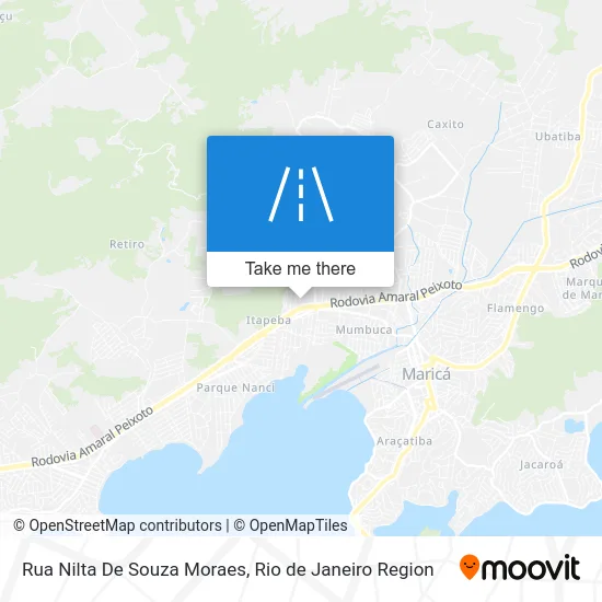 Rua Nilta De Souza Moraes map