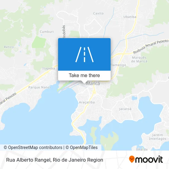Rua Alberto Rangel map
