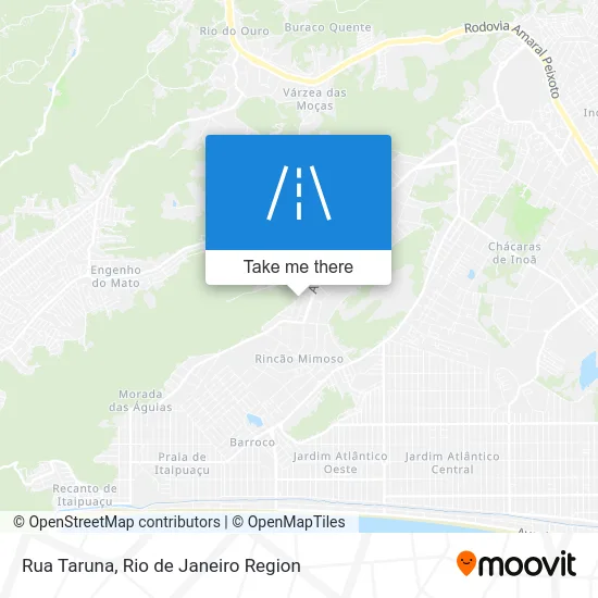 Rua Taruna map