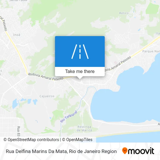 Rua Delfina Marins Da Mata map