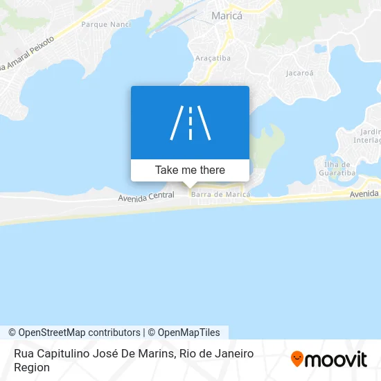 Rua Capitulino José De Marins map