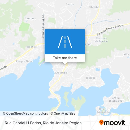 Rua Gabriel H Farias map