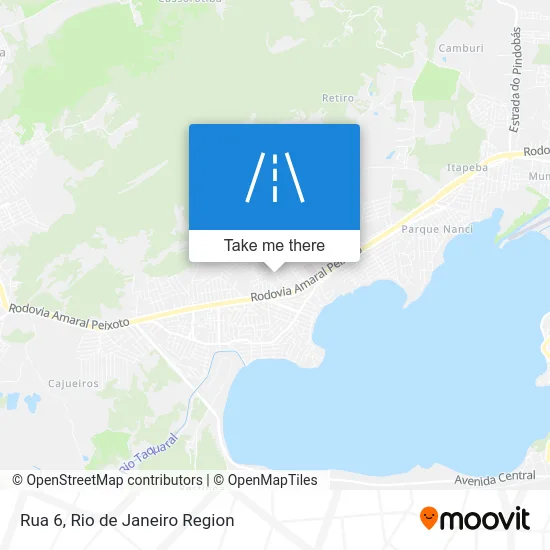 Rua 6 map