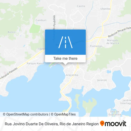 Rua Jovino Duarte De Oliveira map