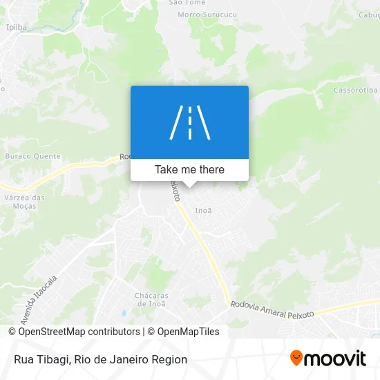 Rua Tibagi map