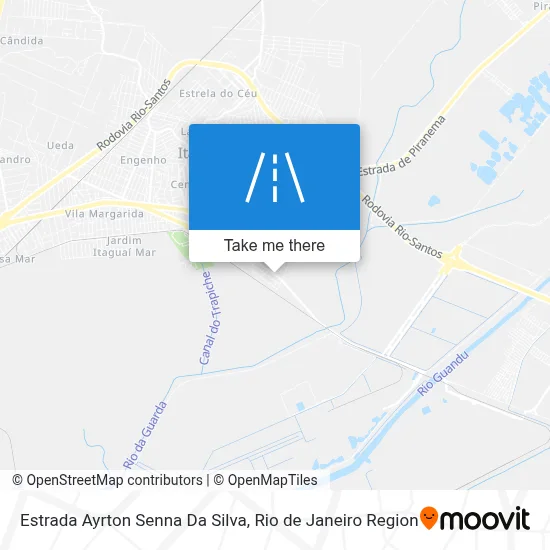 Estrada Ayrton Senna Da Silva map