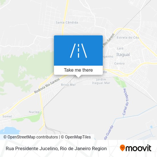 Rua Presidente Jucelino map