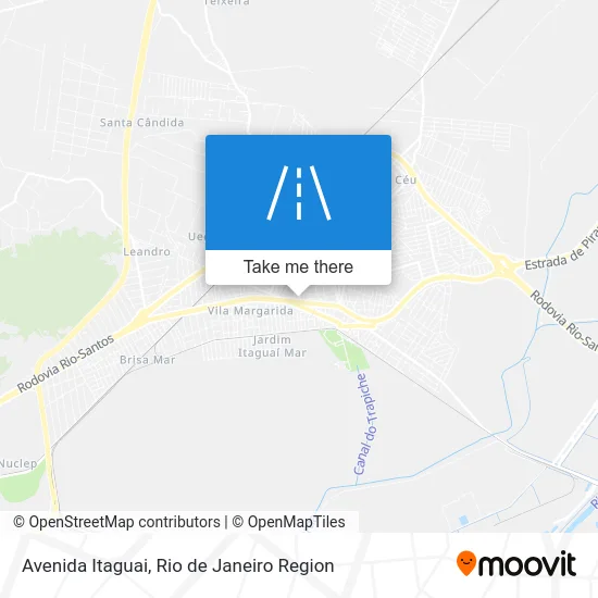 Avenida Itaguai map