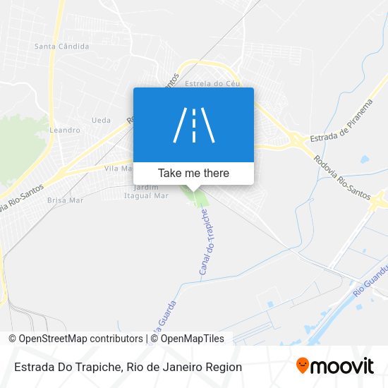 Estrada Do Trapiche map