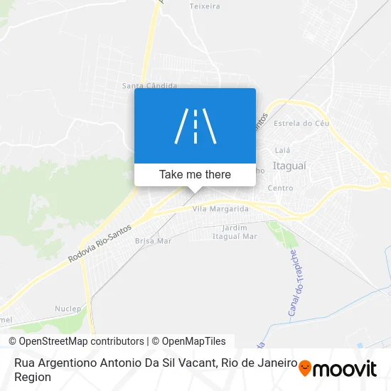 Rua Argentiono Antonio Da Sil Vacant map