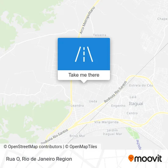 Rua O map