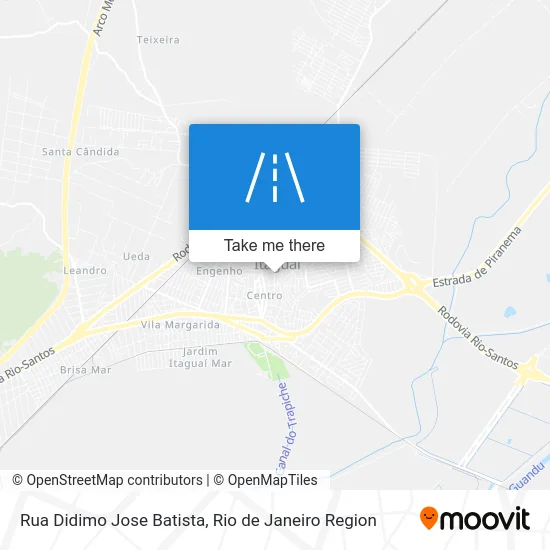 Rua Didimo Jose Batista map