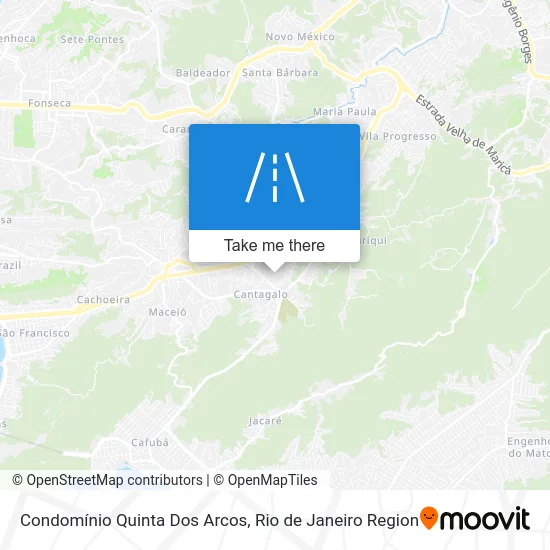 Condomínio Quinta Dos Arcos map