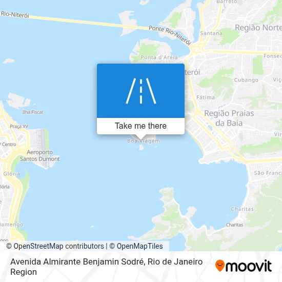 Avenida Almirante Benjamin Sodré map