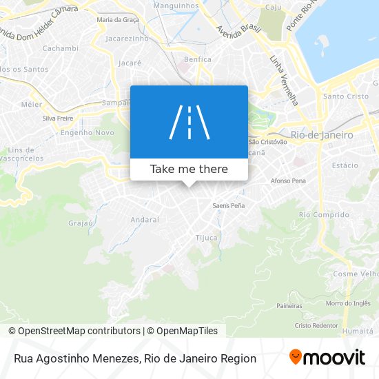 Rua Agostinho Menezes map