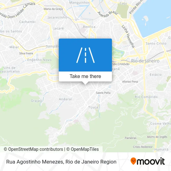 Rua Agostinho Menezes map