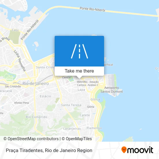 Praça Tiradentes map