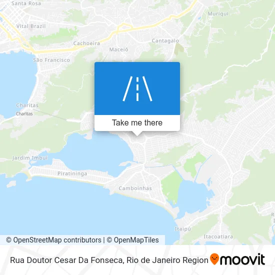 Rua Doutor Cesar Da Fonseca map