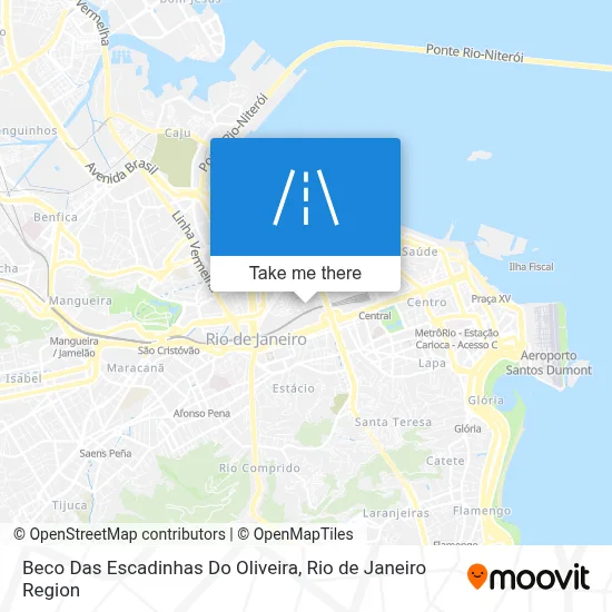 Beco Das Escadinhas Do Oliveira map