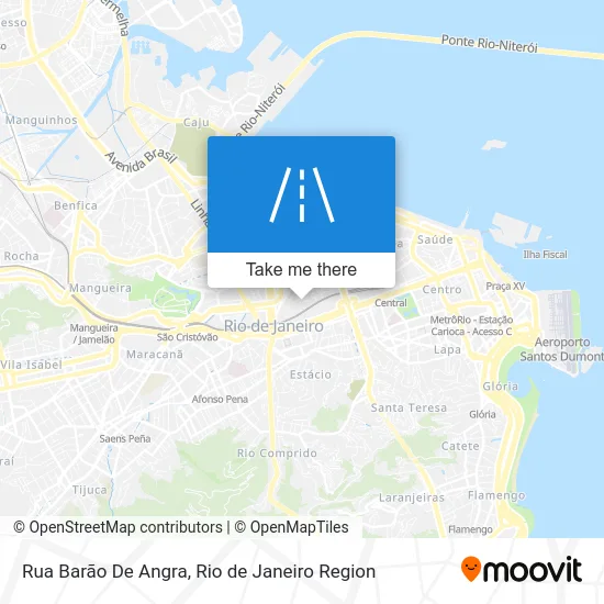 Rua Barão De Angra map