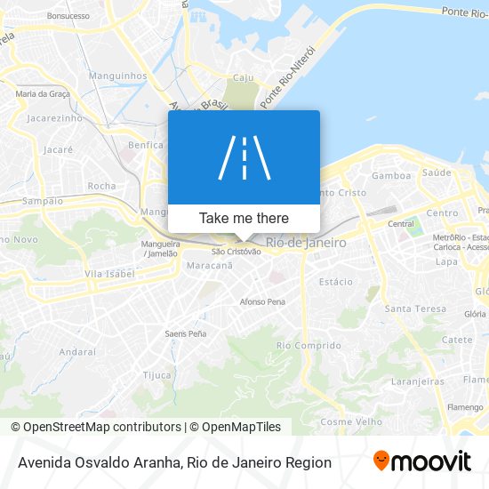 Avenida Osvaldo Aranha map