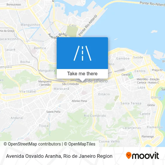 Avenida Osvaldo Aranha map