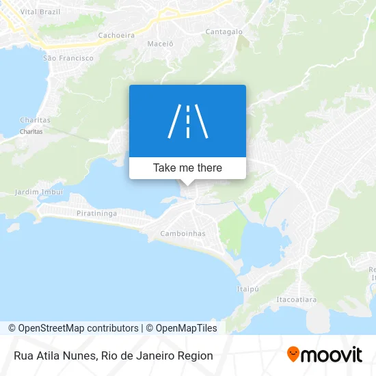 Rua Atila Nunes map