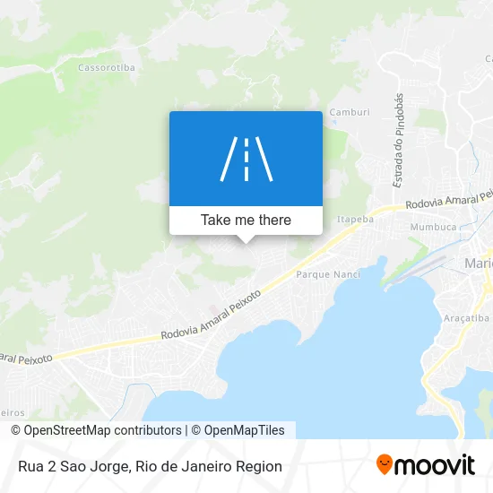 Rua 2 Sao Jorge map