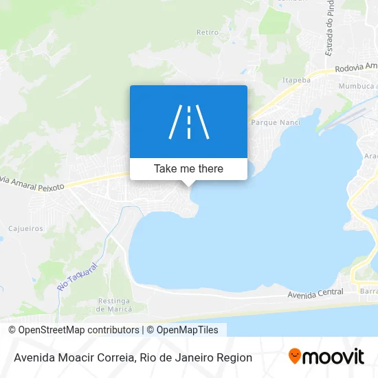 Avenida Moacir Correia map