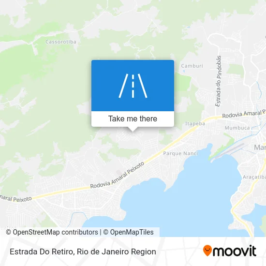 Estrada Do Retiro map