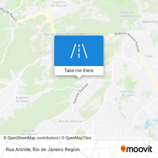 Rua Aninde map