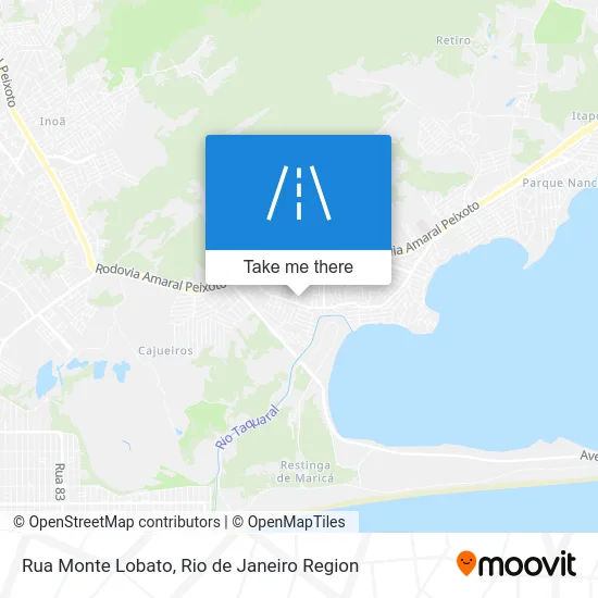 Rua Monte Lobato map