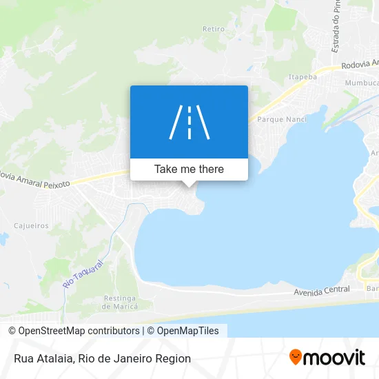 Rua Atalaia map
