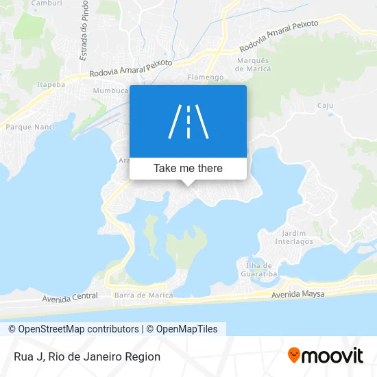 Rua J map