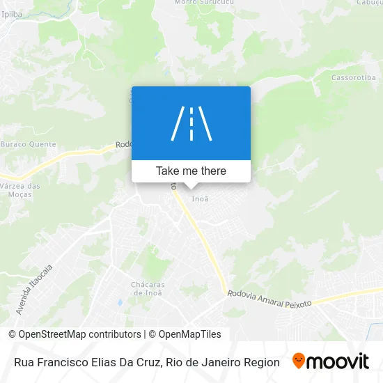 Rua Francisco Elias Da Cruz map