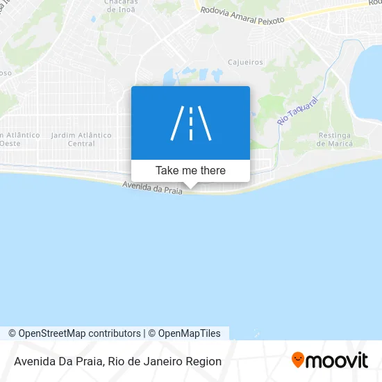 Avenida Da Praia map