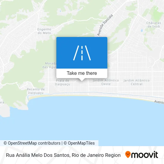 Rua Anália Melo Dos Santos map