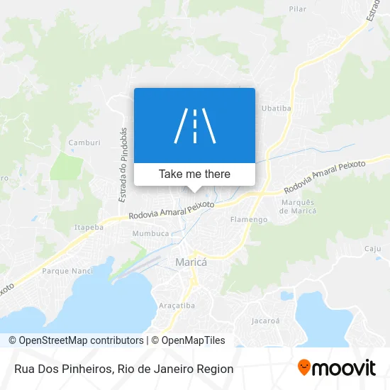 Rua Dos Pinheiros map