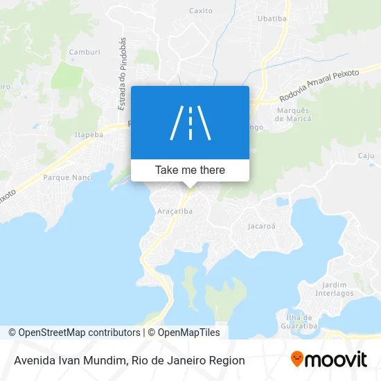 Avenida Ivan Mundim map