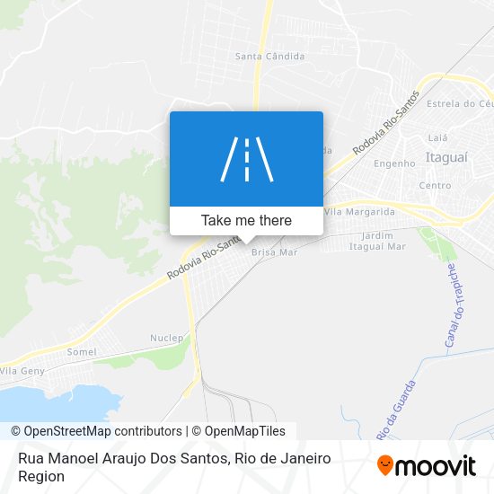 Rua Manoel Araujo Dos Santos map