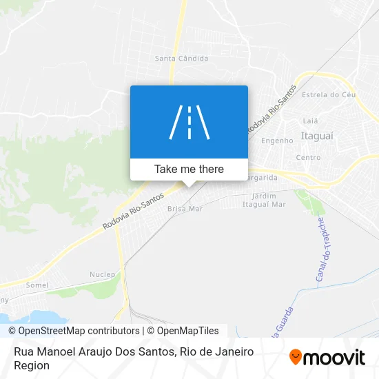 Rua Manoel Araujo Dos Santos map