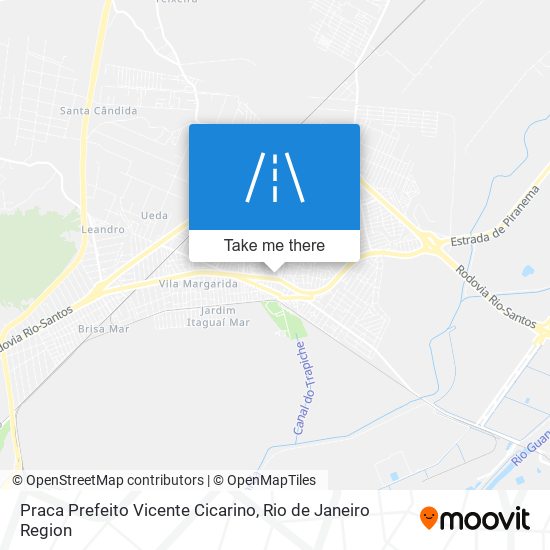 Praca Prefeito Vicente Cicarino map