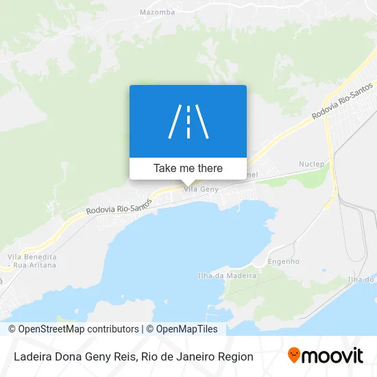 Ladeira Dona Geny Reis map