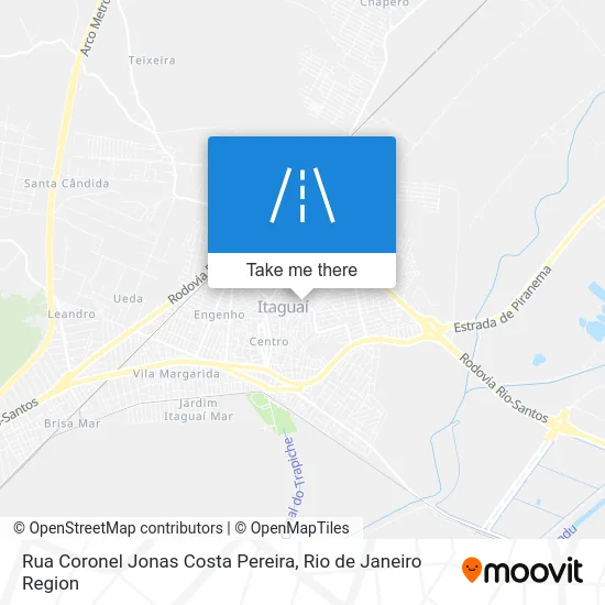Rua Coronel Jonas Costa Pereira map