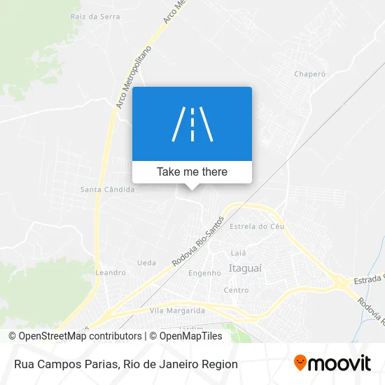 Rua Campos Parias map