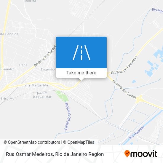 Rua Osmar Medeiros map